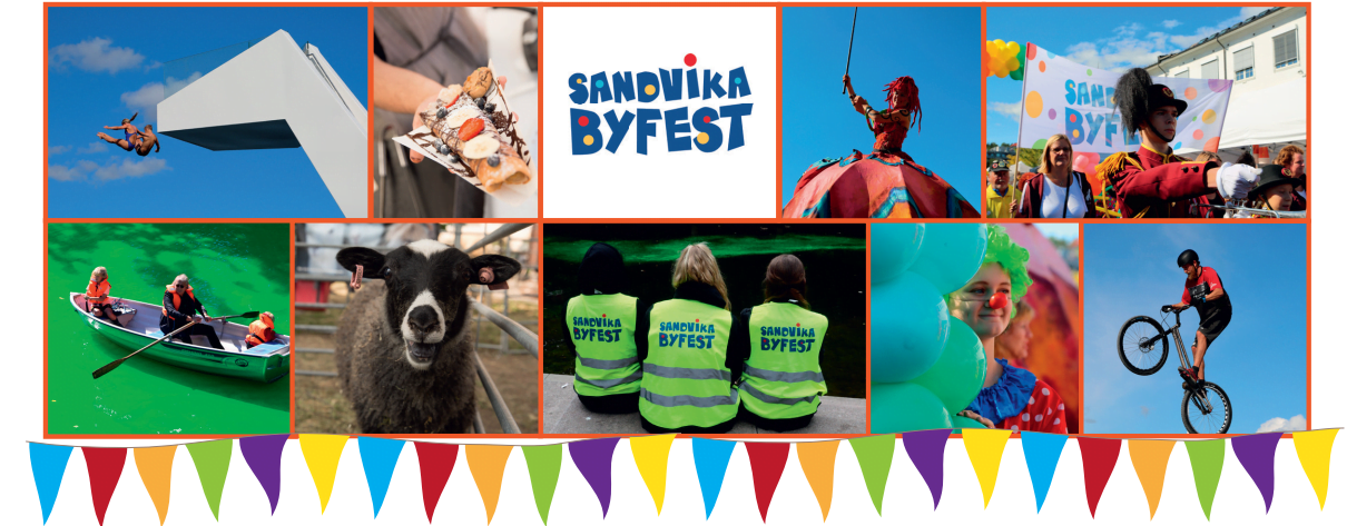 Banner Sandvika Byfest 2019